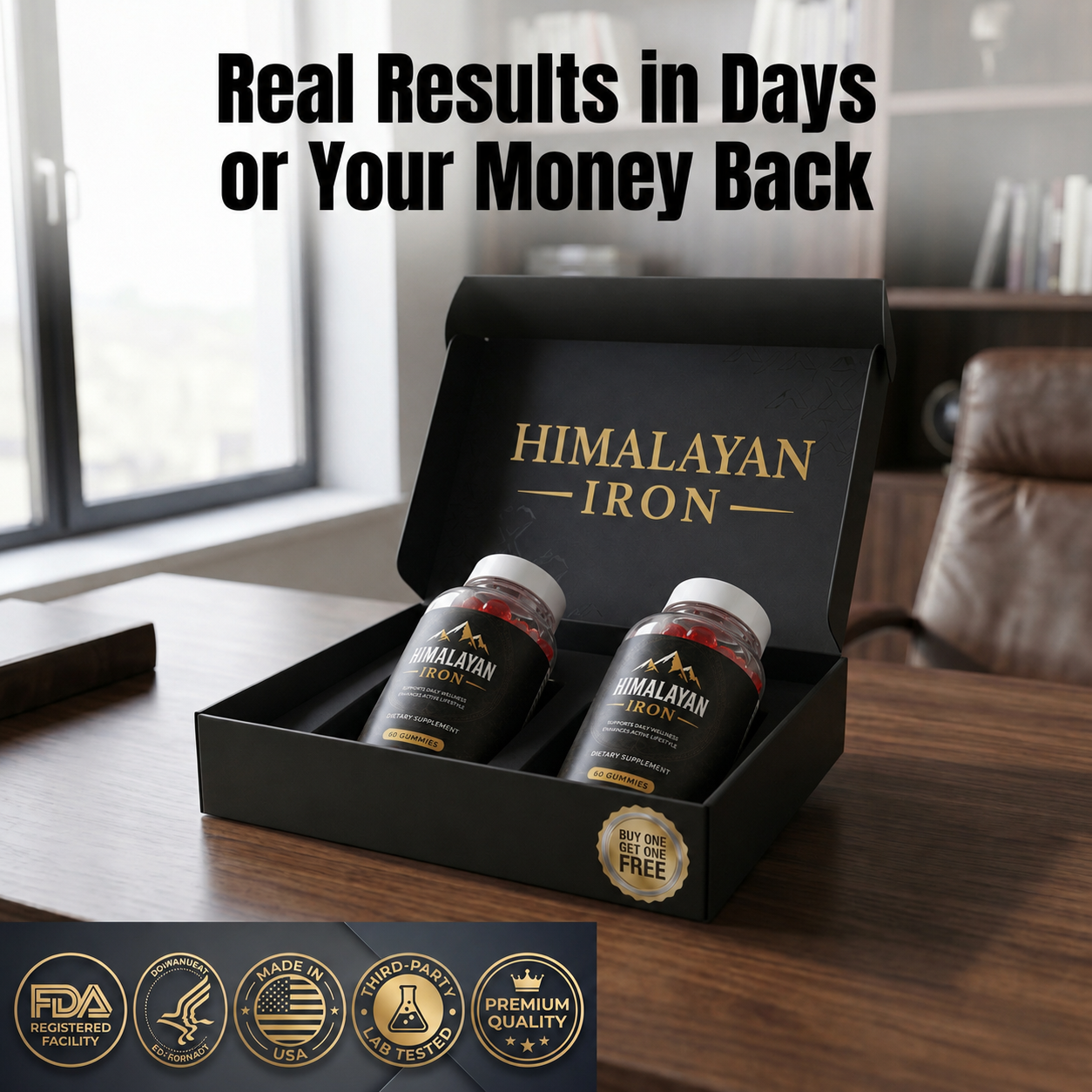 Himalayan Shilajit Gummies (60 Capsules)