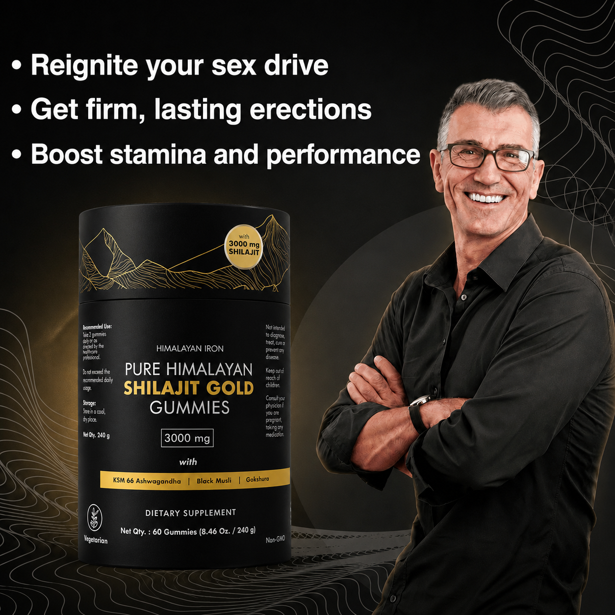 Pure Himalayan Shilajit Gold